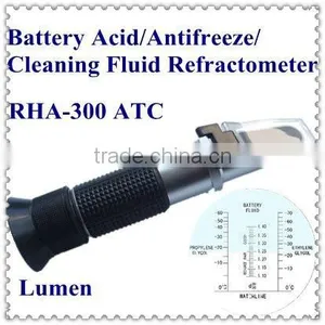 Hot Sale! Portable Hand-held Battery Acid/Antifreeze/Cleaning Fluid Refractometer RHA-300 ATC thumbnail-1