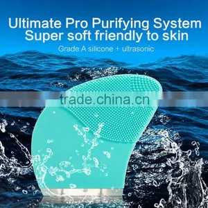 Natural Silicone Electric Facial Cleansing Brush for Face SPA thumbnail-1