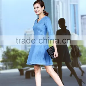 Vietnam High-Quality Jeans Skirts For Women 2015 thumbnail-1