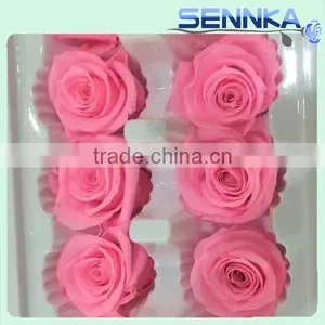Handcraft Real Natural Colorful Preserved Dried Rose Flower in Gift Box thumbnail-3