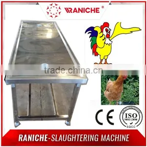 Small Poultry Slaughter Line Poultry Processing Equipment Evisceration Table thumbnail-1