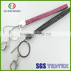 Top Quality Mock up Rhinestone id Badge Holder Lanyard thumbnail-1