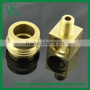 High Quality CNC Machining Brass Pipe Fittings thumbnail-1
