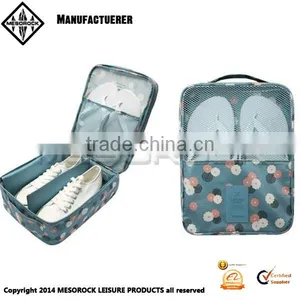2016 New Design Waterproof Nylon Portable Shoes Storage Travel Bag thumbnail-5