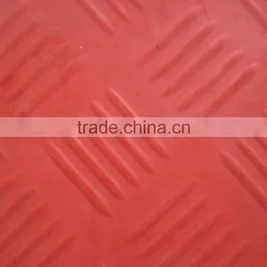 Red Clour Checker Rubber Floor thumbnail-1