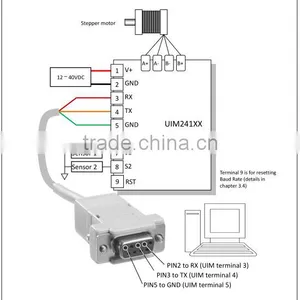 RS232 Control Interface 1.8 Degree DC Step Motor Driver thumbnail-5