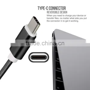 Voxlink Od=3.3mm Fast Charging Gold Plated Usb Type c to Type c Charger Cable Male to Male,0.5m/1m/1.5m/2m/3m Optional thumbnail-6