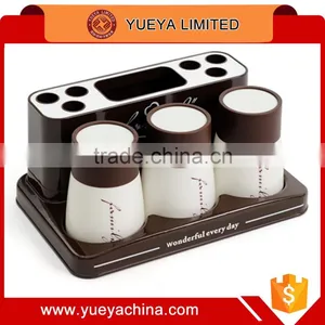 Fashional Toothbrush Cup and Holder Sets--coffee 343 thumbnail-1