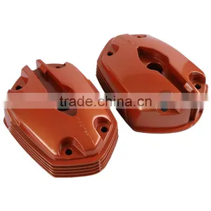 Orange Left Right Cylinder Head Cover Crankcase For R1200R 2007-2009 2008 thumbnail-1
