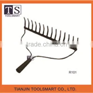 Lawn Tool Rake With Riveted Teeth thumbnail-1
