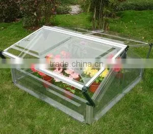 Halls Popular Solid GAG Cover Sheet Cold Frame Greenhouse Kits HX63282 thumbnail-1