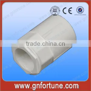 White Electrical Conduit Fittings 20mm PVC Male Bush thumbnail-1