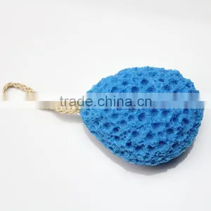 Wholesale Bath Sponge Latex-free Exfoliating Sponge Comprised Bamboo Charcoal thumbnail-3