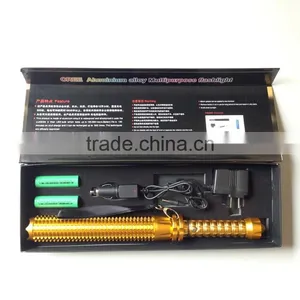 Aluminium Led Flashlight Self-defensive Led Torch Flashlight Zoom Tactical Flashlight Torch thumbnail-6