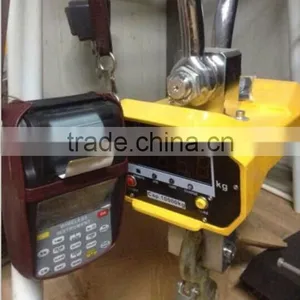 Steel Shell Type Smart Electronic Crane Scale With 360 Rotating Hook thumbnail-2