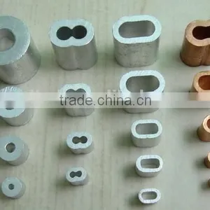 CE 10mm Hourglass Sleeves 8 Type Aluminum Ferrule for Wire Price thumbnail-3