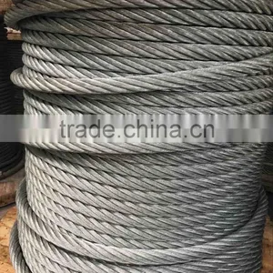 6x36+FC Galvanized Steel Wire Rope thumbnail-1