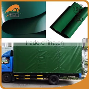 Wholesale Side Curtains Pvc Truck Tarpaulin Fire Retardant Water Proof Polyester Fabric thumbnail-1