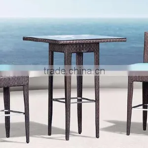 Wicker Bar Furniture Bar Table thumbnail-6