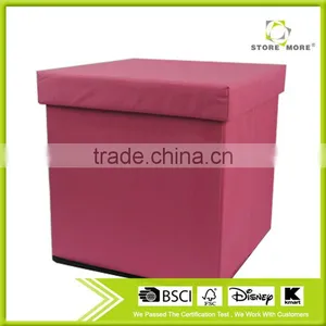 Solid Orange Color 600D Polyester Household Storage Foot thumbnail-3