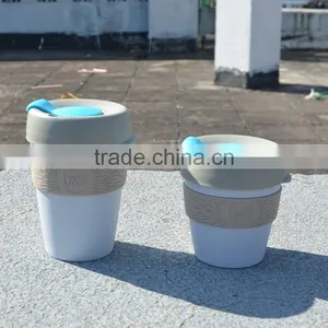 Microwave Safe Plastic Coffee Mugs Coffee Cups for Travel thumbnail-4