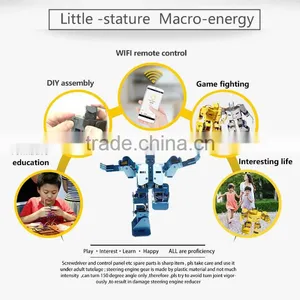 Puzzle Mini Smart Robot, Mobile APP Remote Control Early Educational Intelligent Toy Robot For Kids Best Christmas Gifts Robot thumbnail-2