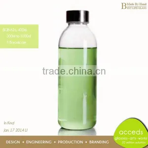 Frozen Drinking Empty Borosilicate Glass Bottle Cola and Soda thumbnail-2