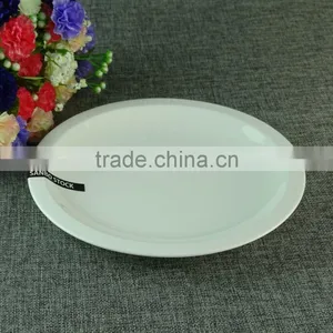 Morden Cheap Wholesale 8 Inch Round White Deep Soup Ceramic Dinner Plates Dishes thumbnail-1