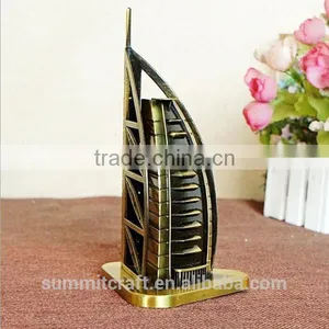 Dubai Souvenir Model Metal Bronze Burj al Arab Gift Souvenir thumbnail-1