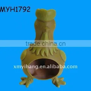 New Hot Sale Terracotta Yellow Rooster Chiminea thumbnail-1