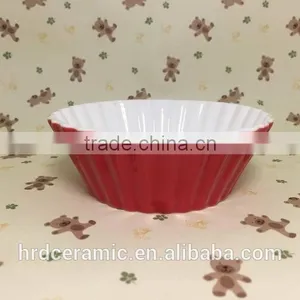 Stocked Porcelain Color Glazed Dinner Ceramic Plate Dishes thumbnail-5