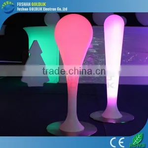 GLACS Control Waterdrop Design Illuminated Party Decoration Plastic LED Floor Lamp thumbnail-1