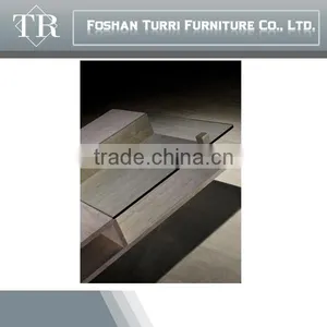 KD-106A Unique Glass Top Marble Coffee Table,Classic Tea Table thumbnail-4