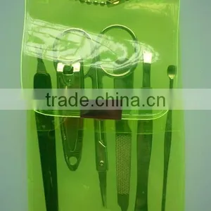 Cute Cheapest 6pcs Manicure Set In PVC Case for Promotional Use thumbnail-1