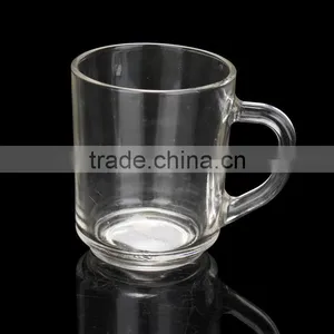 7.5cm Diameter Clear Cup Glass Double Wall Cheap Glass Cup thumbnail-1