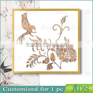 Framed Handmade Flower & Bird 3D Wall Art thumbnail-1