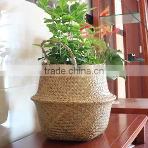 Natural Seagrass Belly Baskets/ Seagrass Laundry Baskets thumbnail-2
