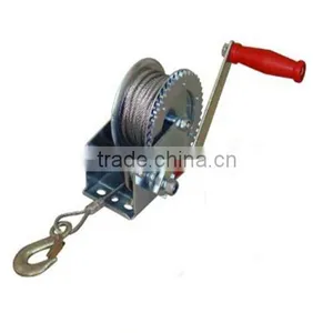 362866-3 Cable 1400 Lbs Capacity 2100 Lbs Breaking Force 4:1 Gear Ratio Hand Winch thumbnail-2