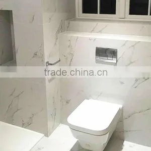 Best Quality Tumbled Natural Stone White Marble Tile Stone thumbnail-2