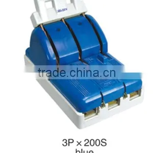 Electric Yellow 4P 60A Double Throw Porcelain Knife Switch thumbnail-3