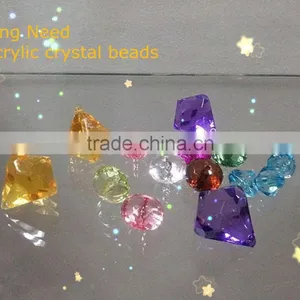 Plastic Artificial Acrylic Crystal Diamond Bead Lucite Bead Gemstone Bead thumbnail-1