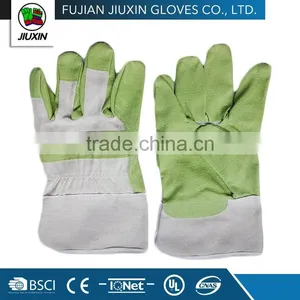 JX68A114 Multipurpose Different Colors Yellow Full PVC Impregnated Gloves thumbnail-6