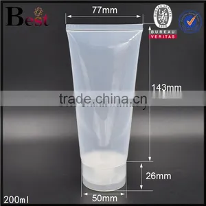 200ml Body Lotion Clear Plastic Tubes With Plastic Tube Cap thumbnail-5