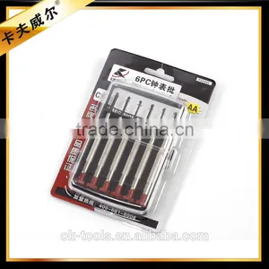 Ok-Tools Manufacturer High Quality Quadrate 6pcs Precision Screwdriver Set thumbnail-1