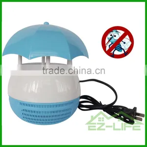 2017 Solar LED Light Lamp Insect Killer Electric Mosquito Zapper thumbnail-1