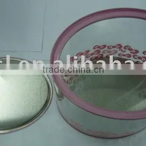 Oval Confectionery Can With Clear PET Body thumbnail-1
