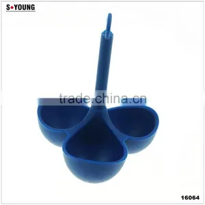 16064 3 PCS Silicone Egg Steamer With Handle thumbnail-1
