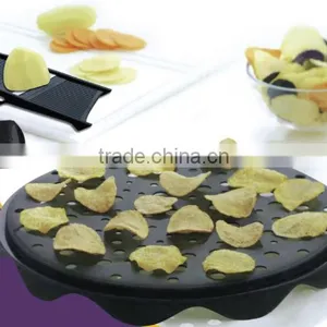 Cheap FDA Silicone Potato Chips Maker Set as Seen on TV thumbnail-1