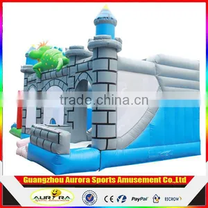 Hot Selling Inflatable Castle Jump Bed Trampoline Kids Indoor and Outdoor thumbnail-1