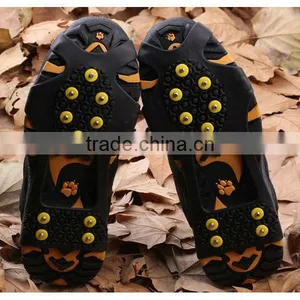Anti-slip Silicone Rubber Snow Spikes for Winter Boots Ice Crampons thumbnail-1